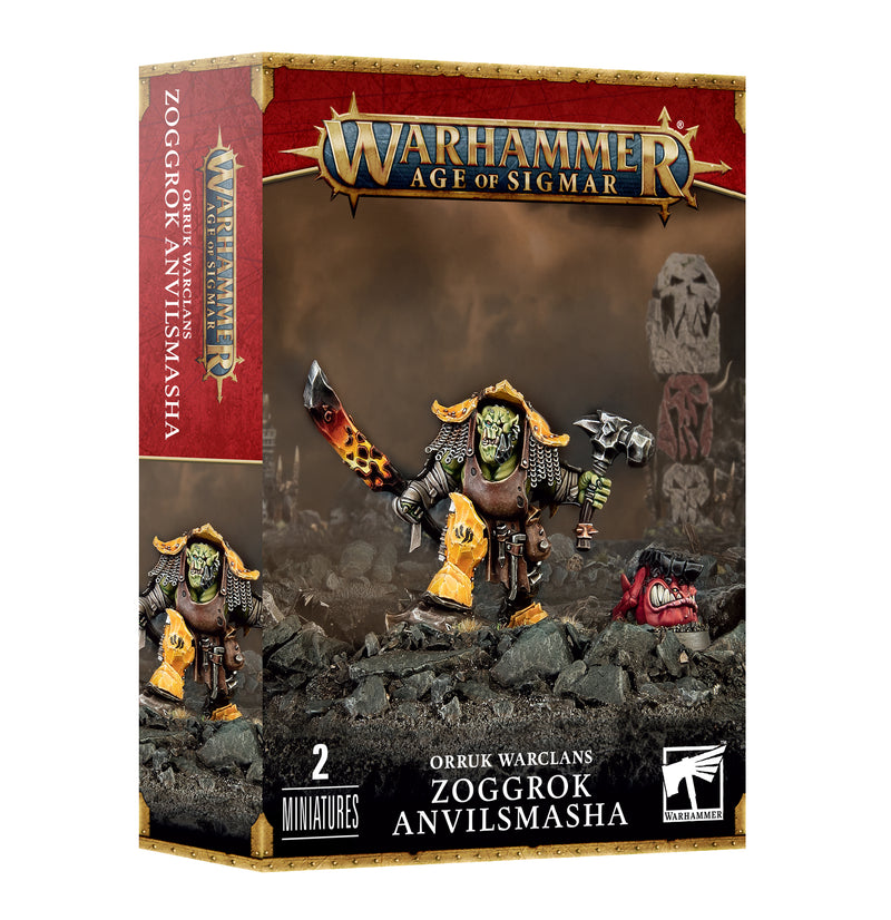 Orruk Warclans: Zoggrok Anvilsmasha Age of Sigmar Games Workshop   