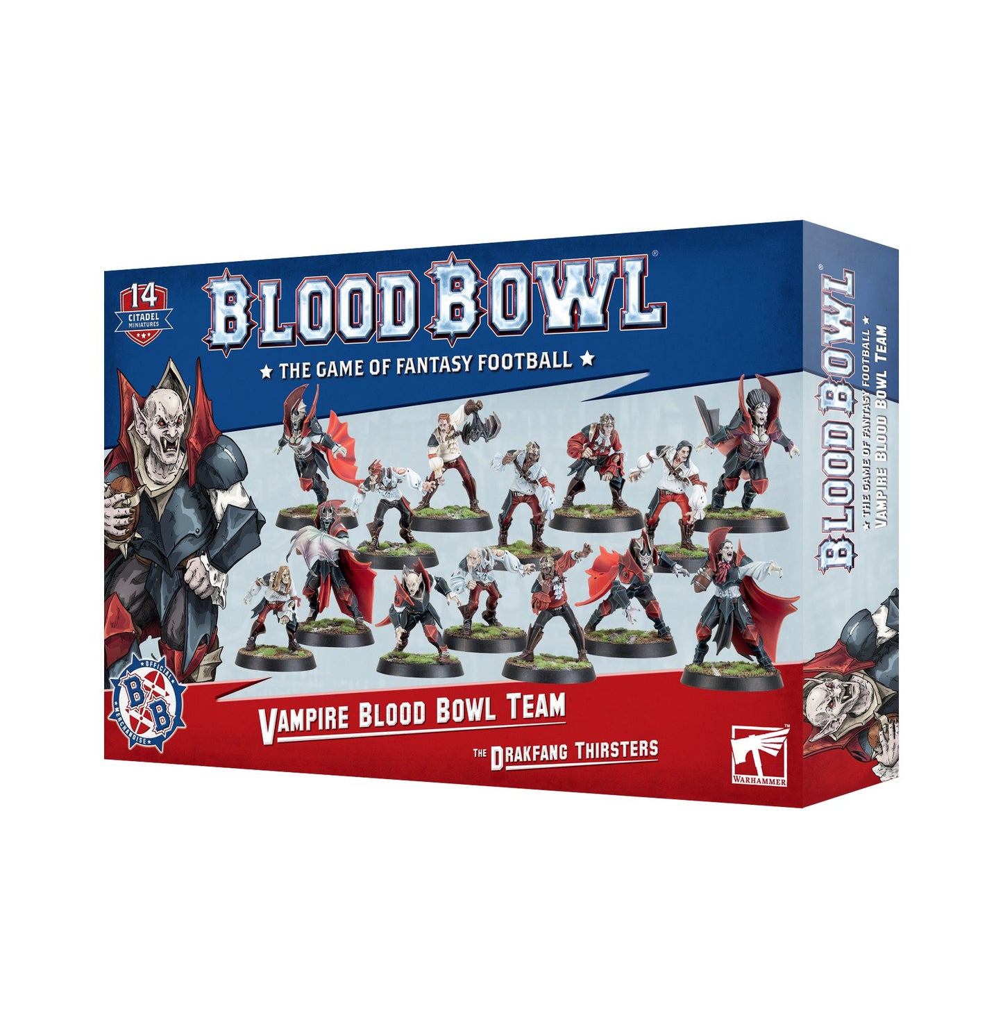 Blood Bowl: Vampire Team - The Drakfang Thirsters Blood Bowl Games Workshop   