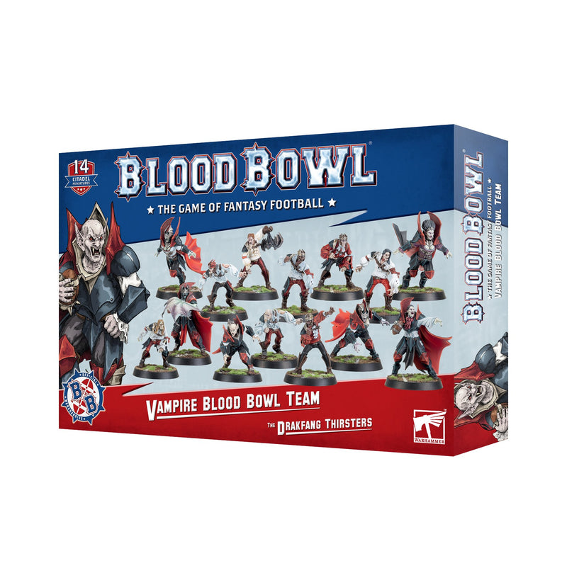 Blood Bowl: Vampire Team - The Drakfang Thirsters Blood Bowl Games Workshop   