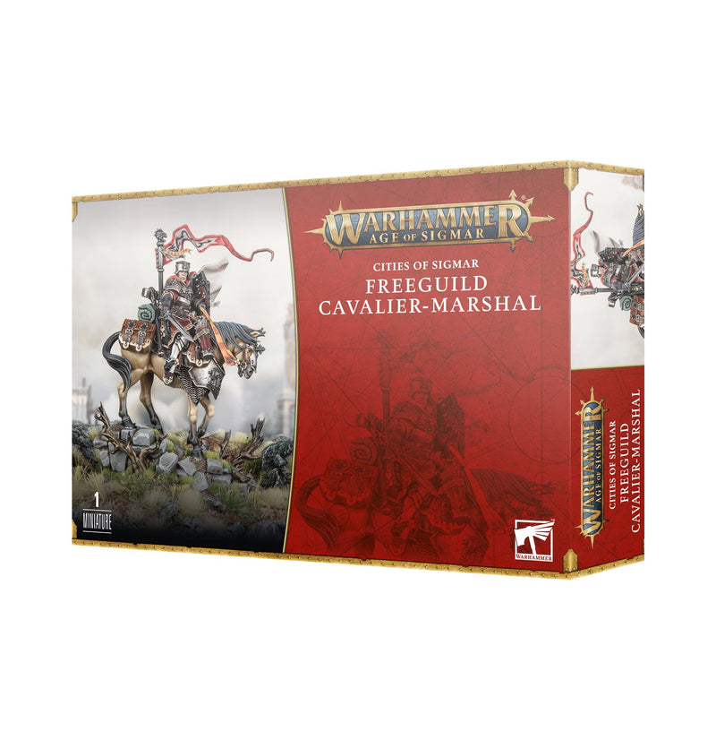 Cities of Sigmar: Freeguild Cavalier Marshal Age of Sigmar Games Workshop   