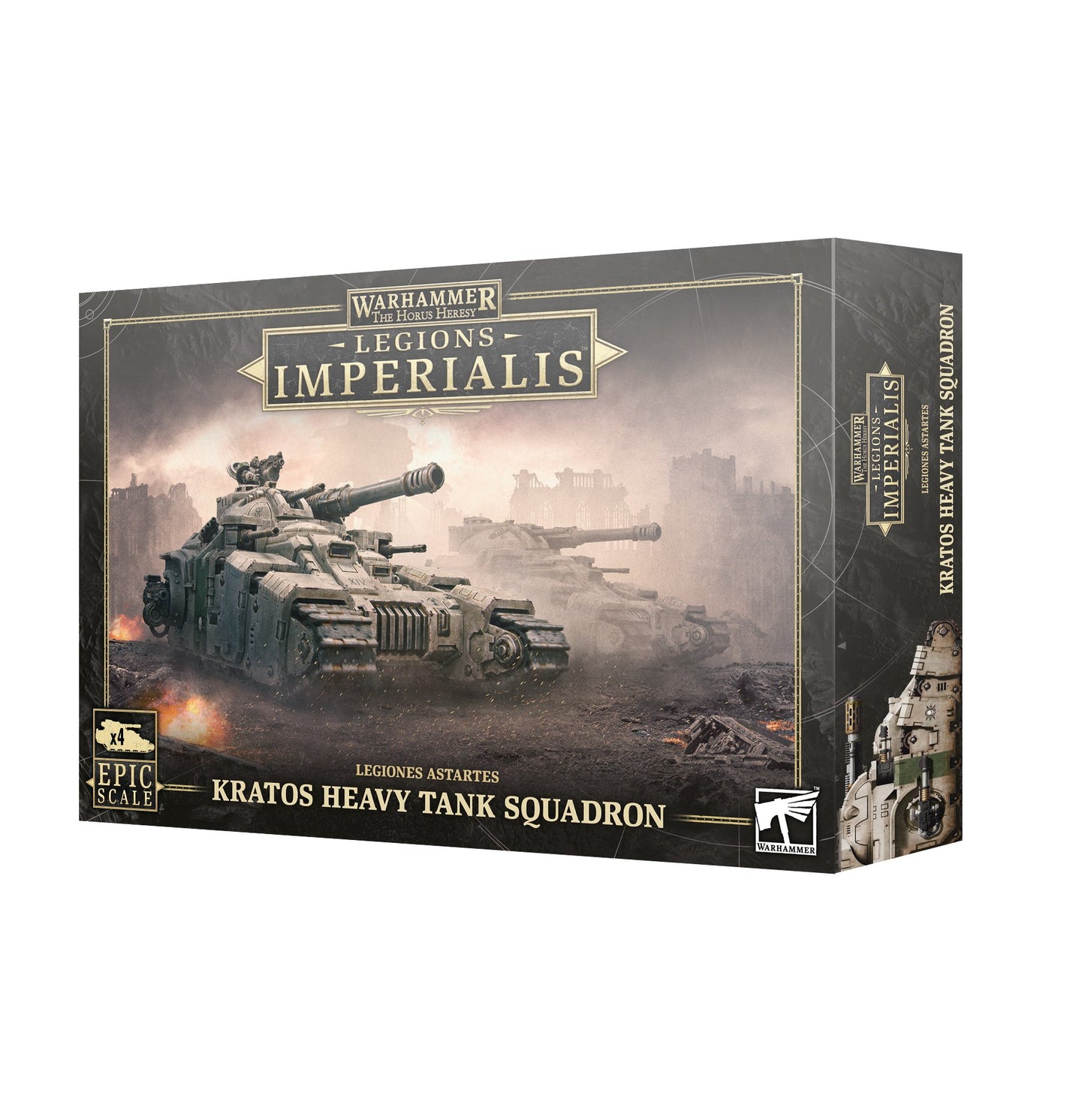 Legions Imperialis: Kratos Heavy Tank Squadron Adeptus Titanicus Games Workshop   