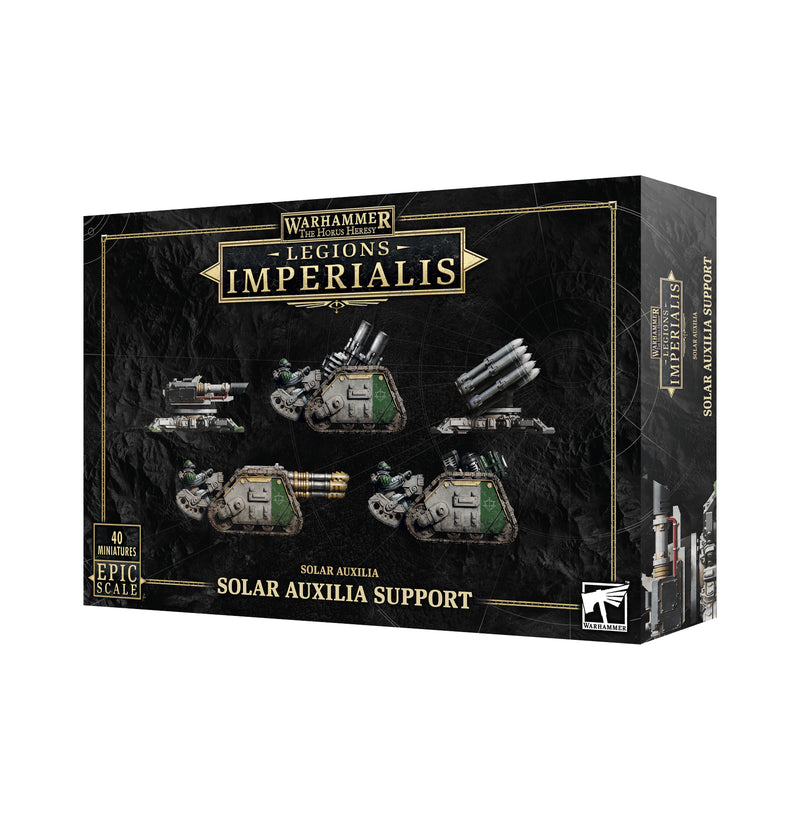 Legions Imperialis: Solar Auxilia Support Adeptus Titanicus Games Workshop   