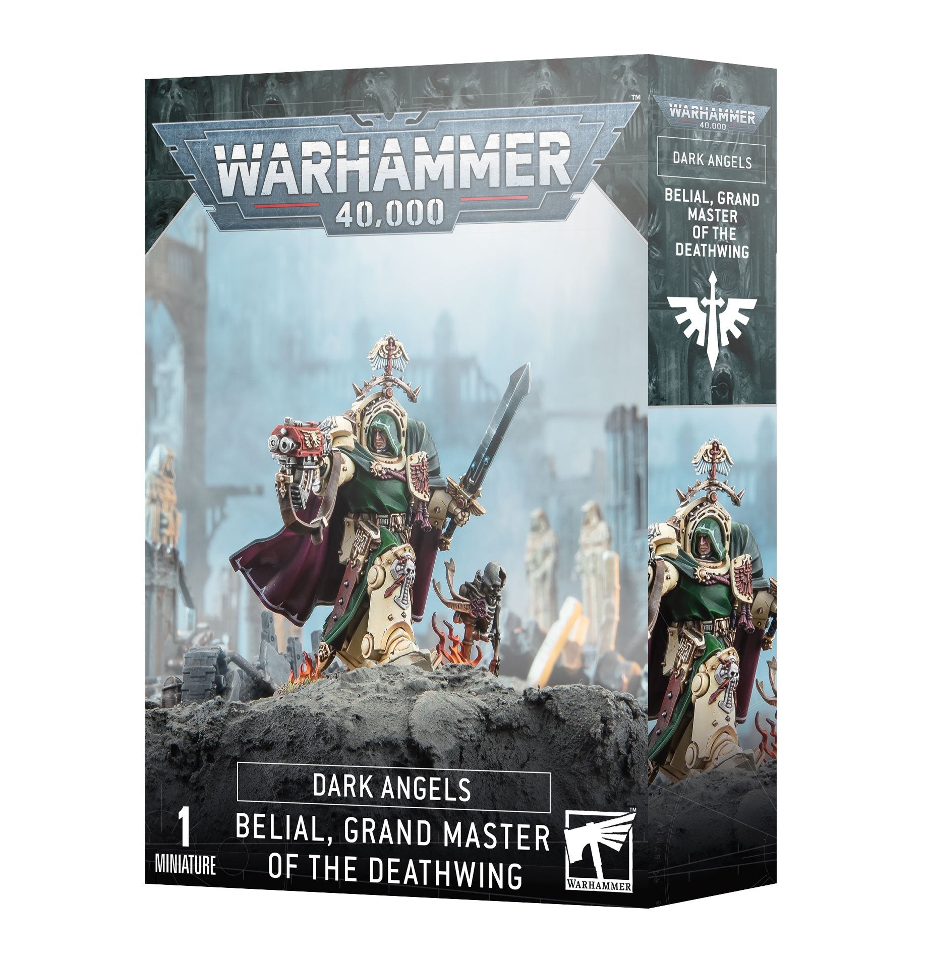 Dark Angels: Belial, Grand Master of the Deathwing Warhammer 40k Games Workshop   