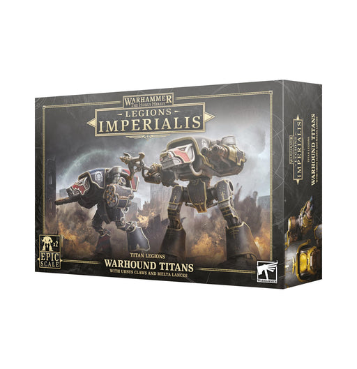 Legions Imperialis: Warhound Scout Titans w. Ursus Claws Adeptus Titanicus Games Workshop   