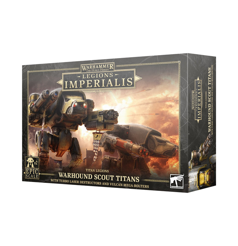 Legions Imperialis: Warhound Scout Titans Adeptus Titanicus Games Workshop   