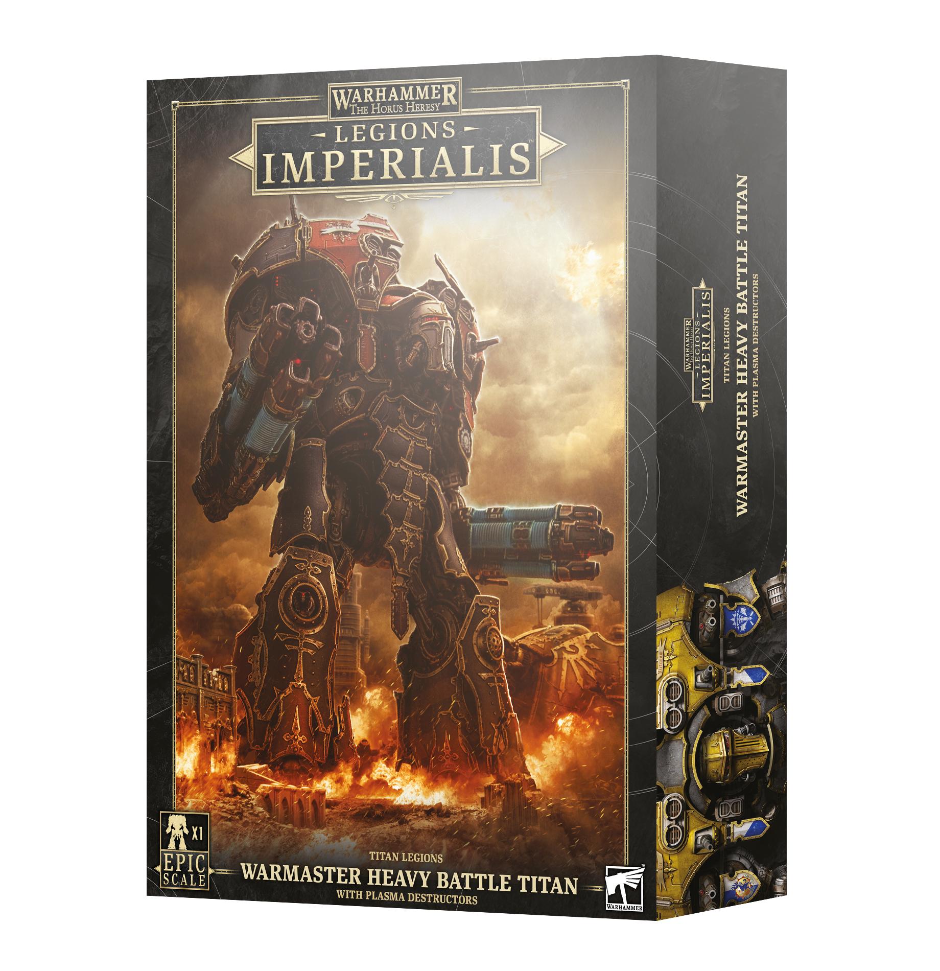 Legions Imperialis: Warmaster Heavy Battle Titan Adeptus Titanicus Games Workshop   
