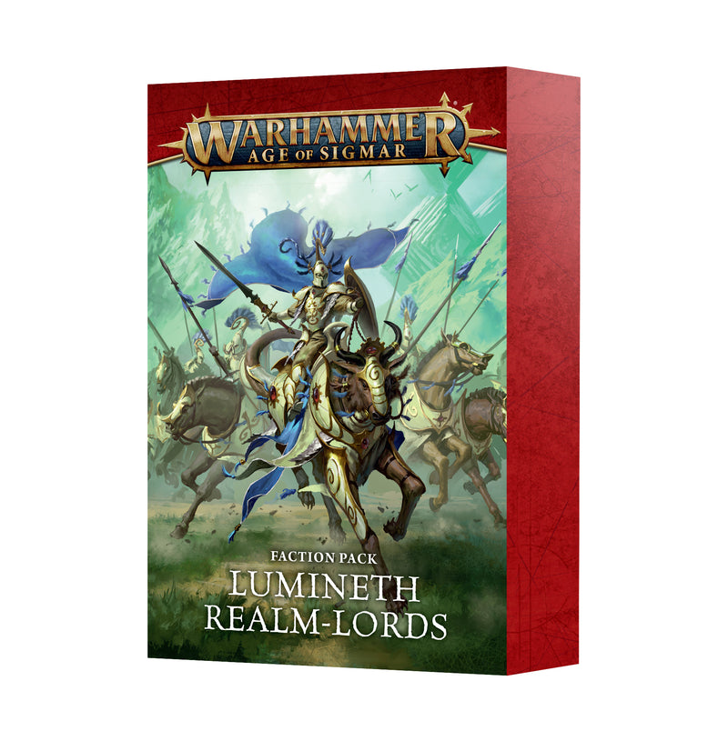 Lumineth Realm-Lords: Faction Pack Age of Sigmar Games Workshop   