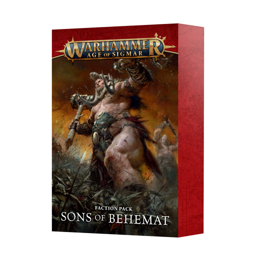 Sons of Behemat: Faction Pack Age of Sigmar Games Workshop   