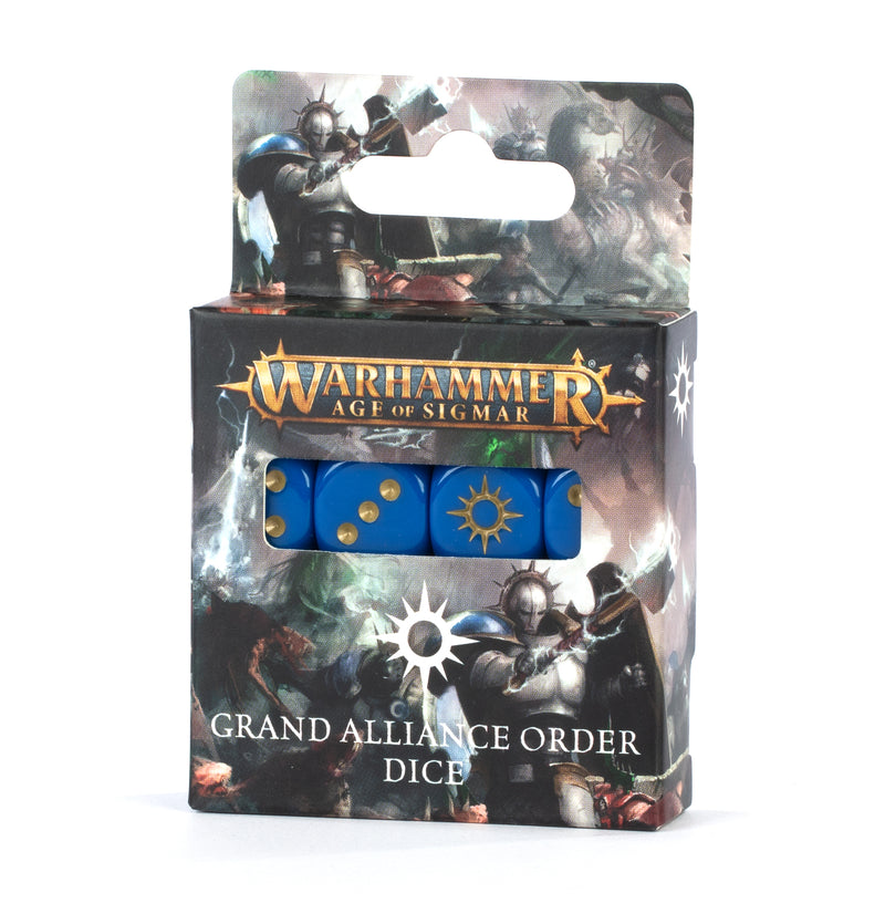 Age of Sigmar: Order Dice Set Dice & Gaming Accessories Games Workshop
