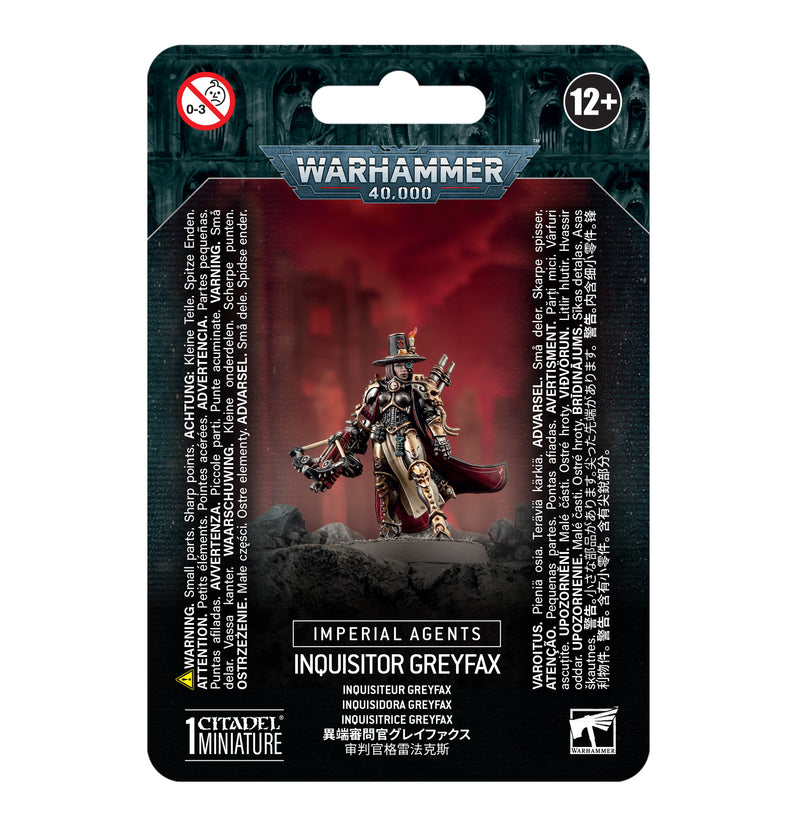 Imperial Agents: Inquisitor Greyfax Warhammer 40k Games Workshop   