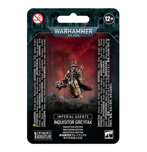 Imperial Agents: Inquisitor Greyfax Warhammer 40k Games Workshop   