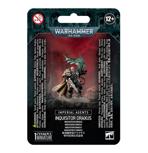Imperial Agents: Inquisitor Draxus Warhammer 40k Games Workshop   