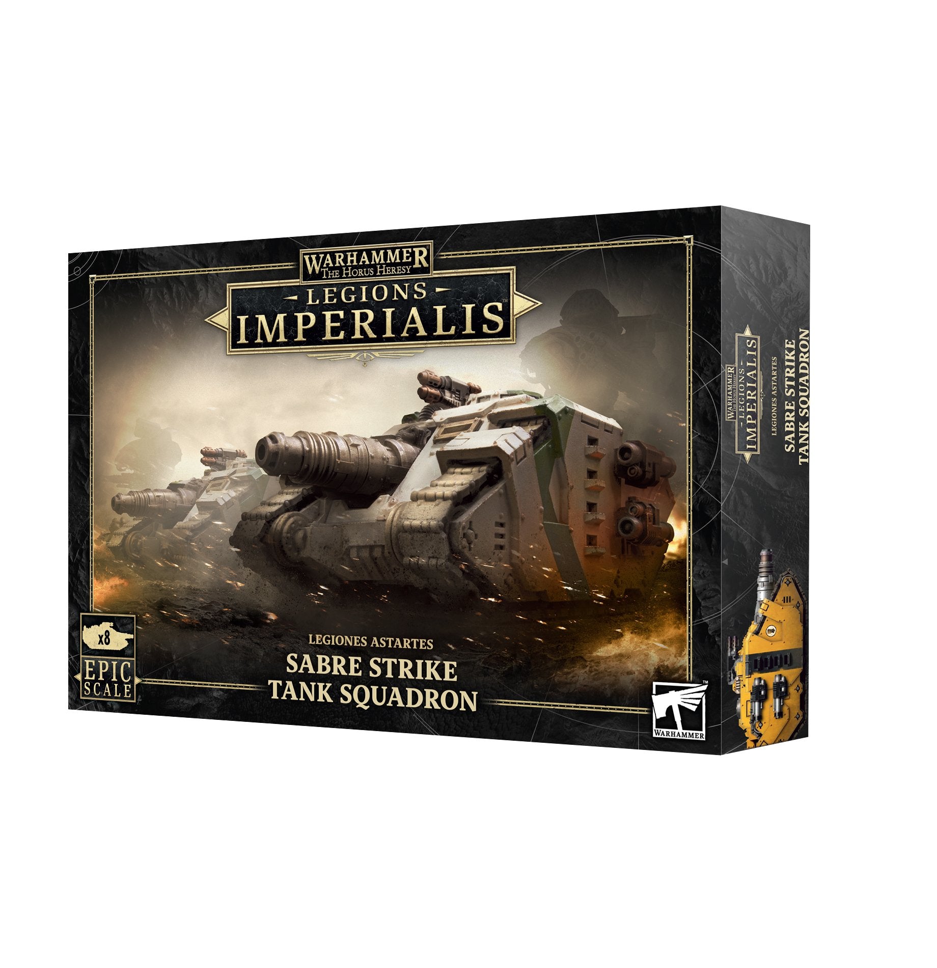 Legions Imperialis: Legion Sabre Strike Tank Squadron Legions Imperialis Games Workshop   