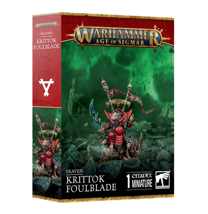 Skaven: Krittok Foulblade Age of Sigmar Games Workshop   