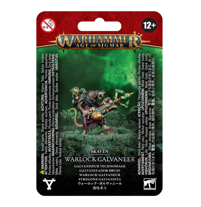 Skaven: Warlock Galvaneer Age of Sigmar Games Workshop   