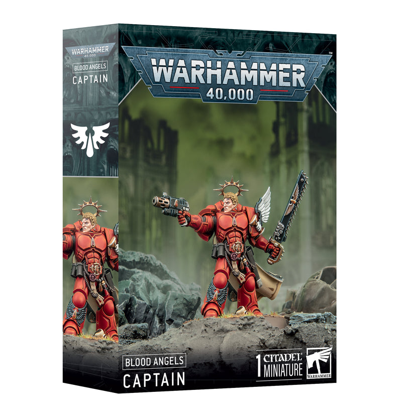 Blood Angels: Captain Warhammer 40k Games Workshop   