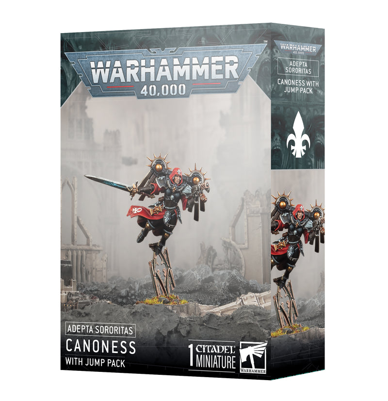Adepta Sororitas: Canoness with Jump Pack Warhammer 40k Games Workshop   