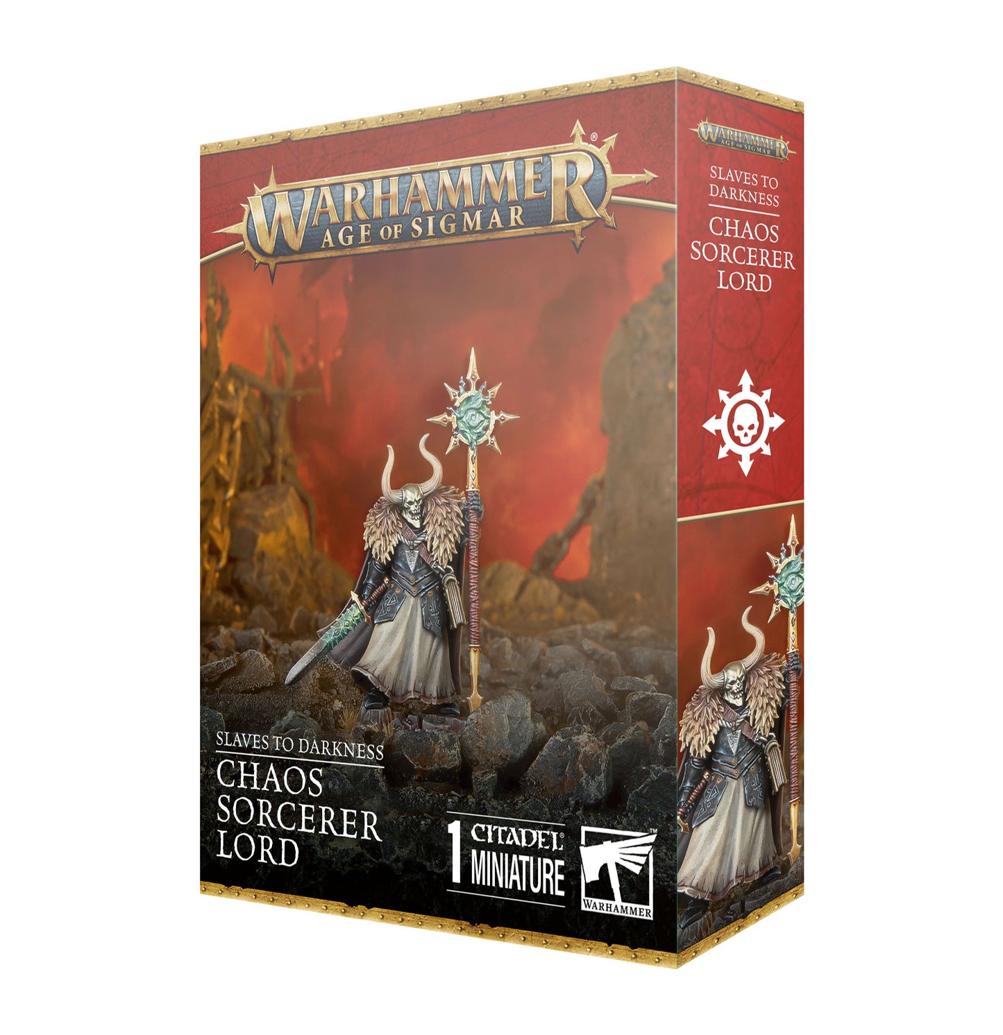 Slaves to Darkness: Chaos Sorcerer Lord Age of Sigmar Games Workshop