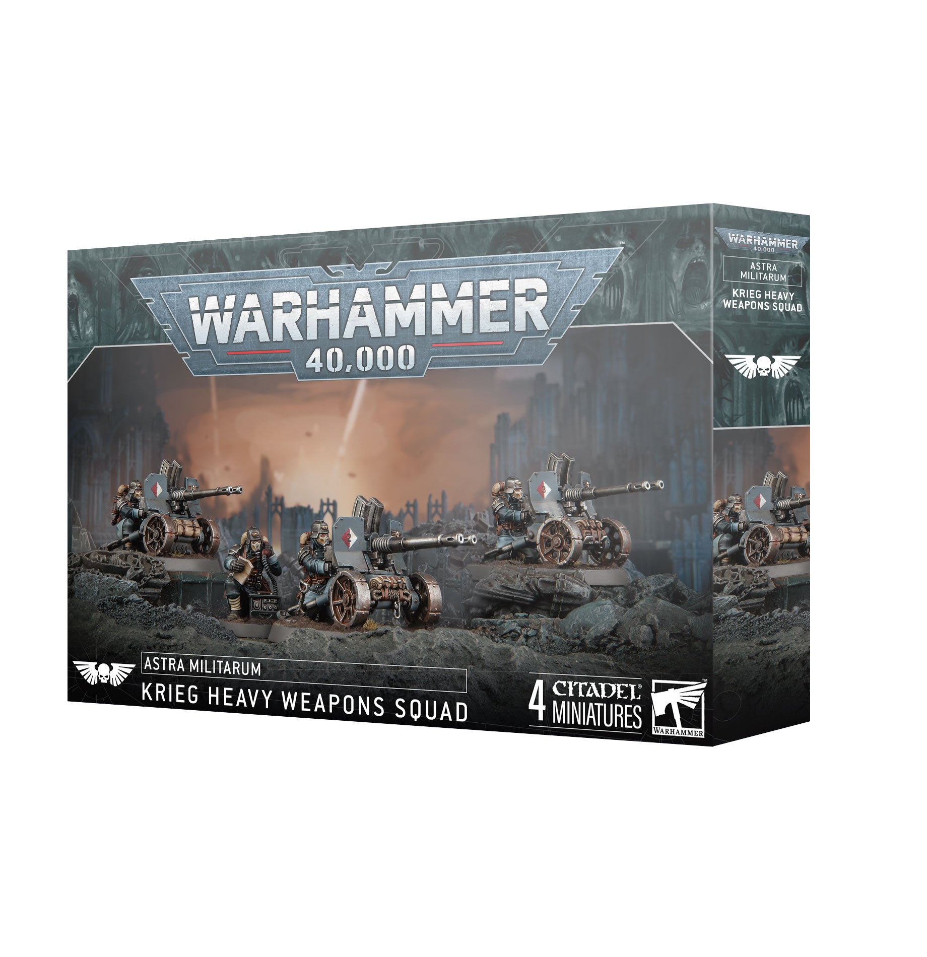 Astra Militarum: Krieg Heavy Weapons Squad Warhammer 40k Games Workshop