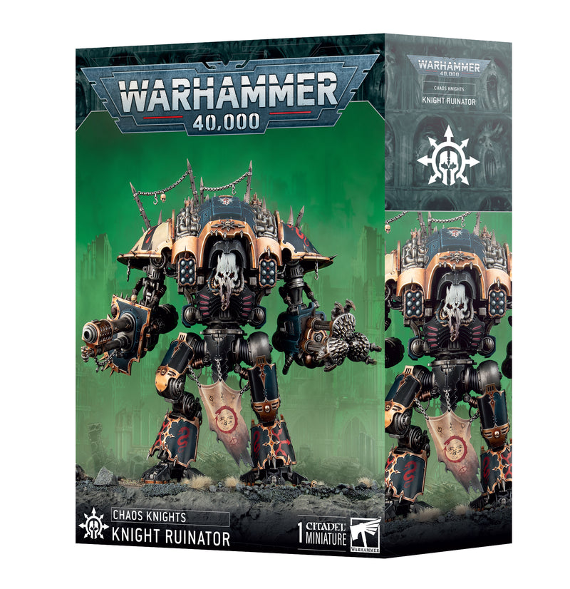 Chaos Knights: Knight Ruinator / Abominant / Rampager / Desecrator Warhammer 40k Games Workshop