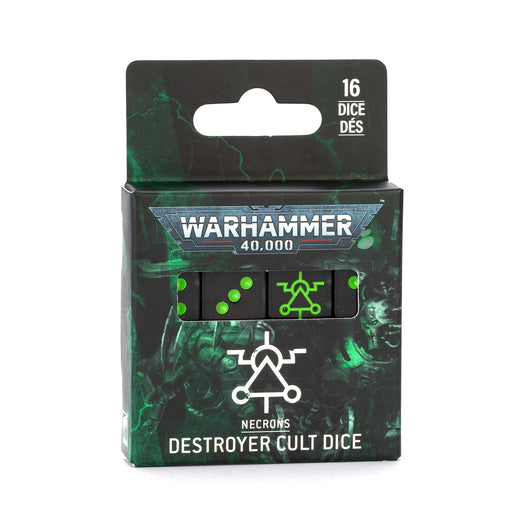 Necrons: Destroyer Cult Dice (Release: Jan 24 2026) Warhammer 40k Games Workshop