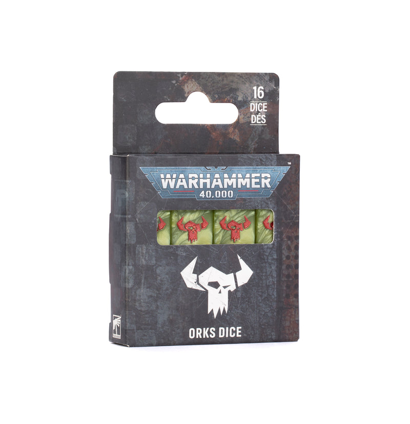 [PREORDER] Orks: Dice Set (Release: Sept 5 2026) Warhammer 40k Games Workshop