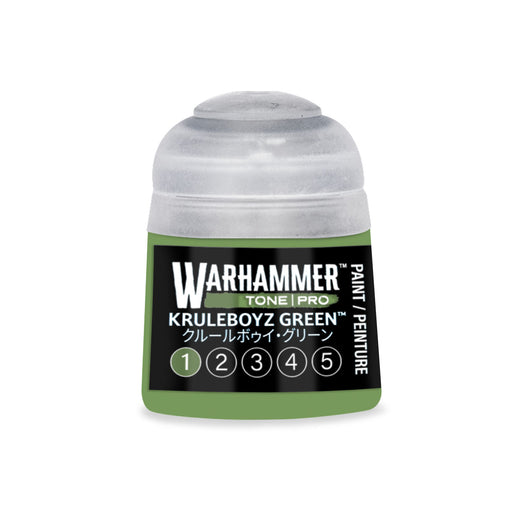 [PREORDER] Warhammer Colour: Tone Pro - Kruleboyz Green 1 (Release: October 24 2026) Model Paints Games Workshop