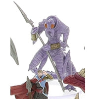 Dungeons & Dragons: Icons of the Realm: Vecna: Eve of Ruin: 27/40 Ice Devil RPG Miniatures WizKids   