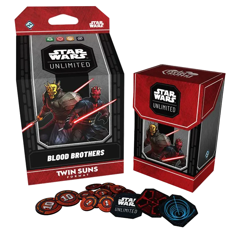 Star Wars: Unlimited: Secrets of Power - Twin Suns Precon Deck: Blood Brothers Star Wars Unlimited Sealed Fantasy Flight Games