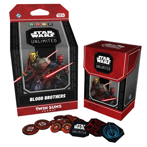 Star Wars: Unlimited: Secrets of Power - Twin Suns Precon Deck: Blood Brothers Star Wars Unlimited Sealed Fantasy Flight Games