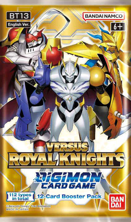 Digimon Versus Royal Knights Booster Pack [BT-13] Digimon Sealed Digimon   