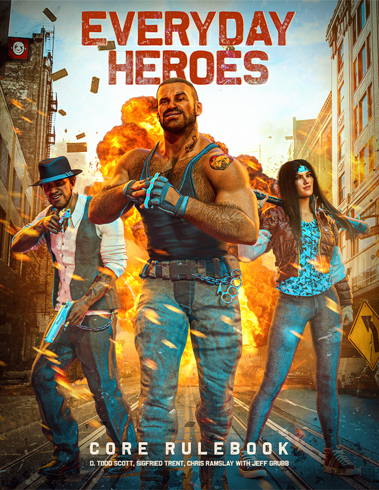 Everyday Heroes: Core Rulebook Tabletop RPGs Magpie Games