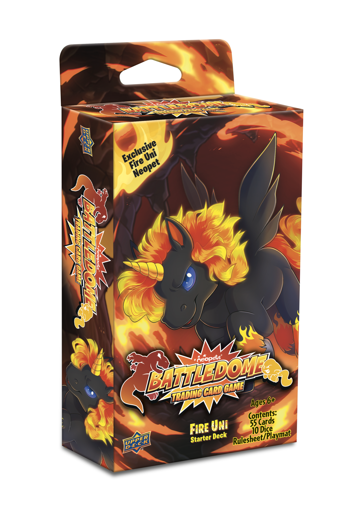 Neopets Battledome TCG: Defenders of Neopia - Starter Deck (Fire Uni) Neopets Battledome TCG Upper Deck