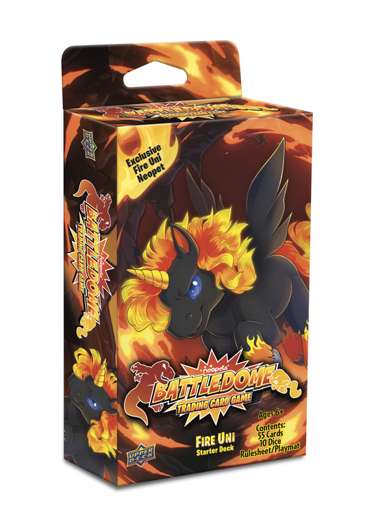 Neopets Battledome TCG: Defenders of Neopia - Starter Deck (Fire Uni) Neopets Battledome TCG Upper Deck