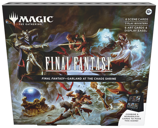 MTG Final Fantasy - Scene Box (Garland at the Chaos Shrine) (Limit 1 Per Person) (Release Date: December 5) MTG Sealed Magic: The Gathering