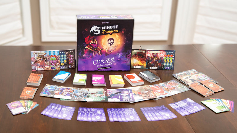 5-Minute Dungeon: CURSES! Foiled Again! Expansion Board Games Wiggles3D   