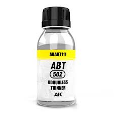 AK Interactive: Abteilung502 Odourless Thinner 100ml Model Paints AK INTERACTIVE
