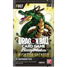 Dragon Ball Super Fusion World: Set 7 - Wish For Shenron [FB07] - Booster Pack Dragon Ball Super Sealed Dragon Ball Super
