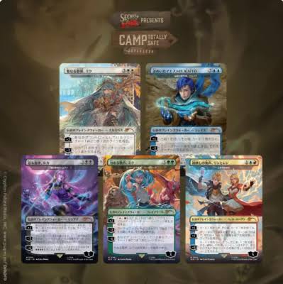 MTG Secret Lair Drop - Hatsune Miku: Electric Entourage Japanese (Rainbow Foil Edition) MTG Sealed Magic: The Gathering