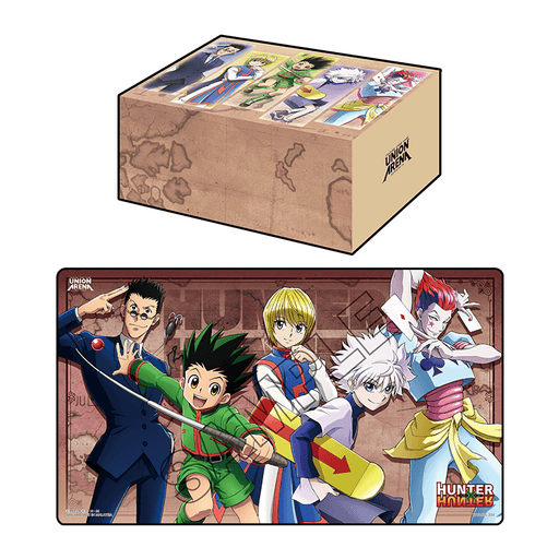 Union Arena: Playmat & Half Storage Box Set - Hunter X Hunter Union Arena Sealed Bandai   