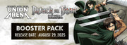 Union Arena: Attack on Titan - Booster Box (English) Union Arena Sealed Bandai