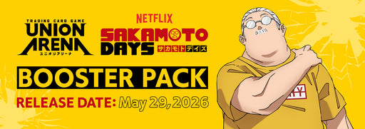 Union Arena: Sakamoto Days - Booster Box (English) (Release Date: May 22) Union Arena Sealed Bandai