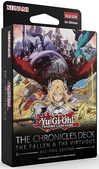 Yu-Gi-Oh! The Chronicles Deck: The Fallen & The Virtuous (All-Foil Edition) Yugioh Sealed Yu-Gi-Oh!