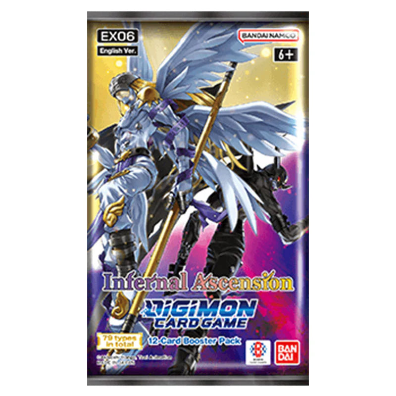 Digimon Infernal Ascension Booster Pack [EX06] Digimon Sealed Digimon   