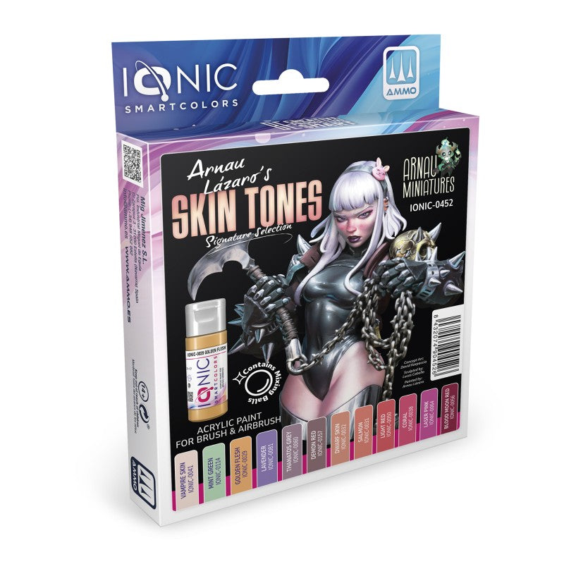 Ionic: Smart Colors - Skin Tones Paint Set Model Paints Runeforge Distribution