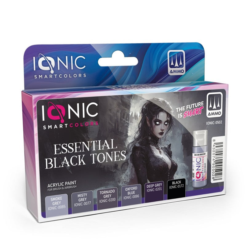 Ionic: Smart Colors - Essential Blacks Set Model Paints Runeforge Distribution