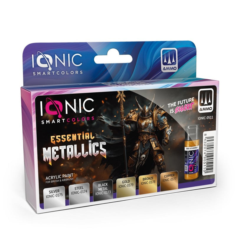 Ionic: Smart Colors - Essential Metallics Set Model Paints Runeforge Distribution