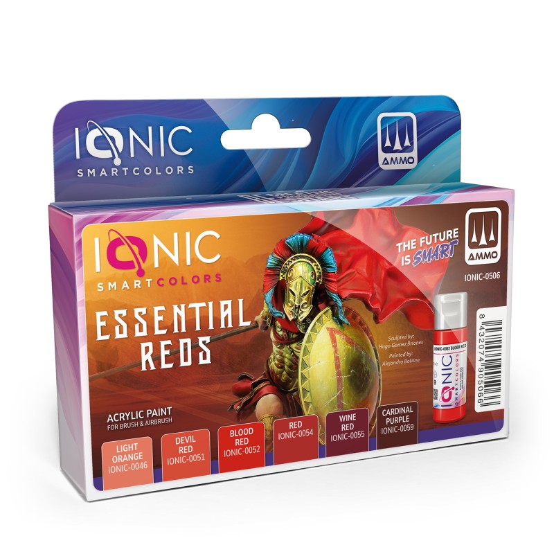 Ionic: Smart Colors - Essential Reds Set Model Paints Runeforge Distribution
