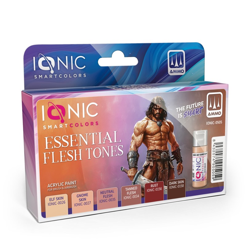 Ionic: Smart Colors - Essential Skin Tones Set Model Paints Runeforge Distribution