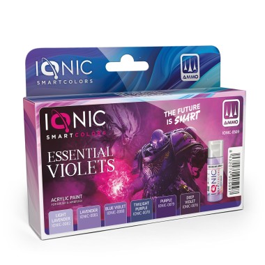 Ionic: Smart Colors - Essential Violets Set Model Paints Runeforge Distribution